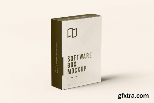 CreativeMarket - Software Box MockUp 6238624