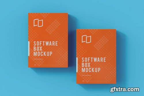 CreativeMarket - Software Box MockUp 6238624