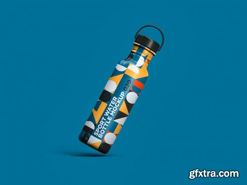 Sport Water Bottle Mockup 020