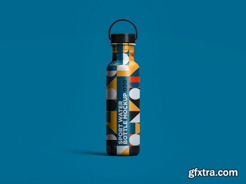 Sport Water Bottle Mockup 020