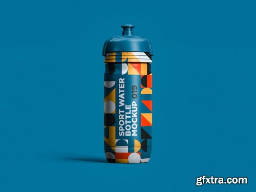 Sport Water Bottle Mockup 019