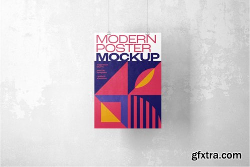 Modern Poster Mockup Set