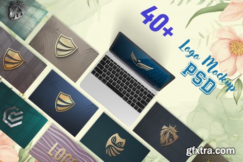 CreativeMarket - Luxury LOGO Mockup Bundle v.01 6903088