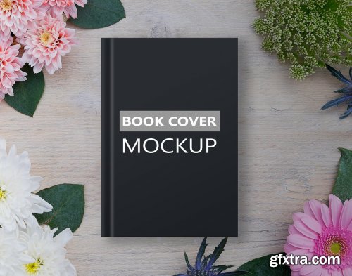 CreativeMarket - Luxury Book Cover Mockup Bundle V.01 6904239