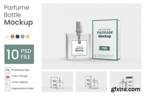 Parfume Bottle Mockup