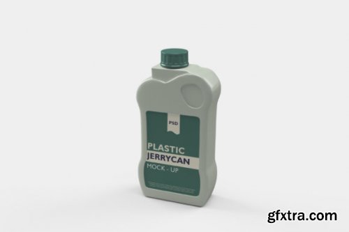 Plastic Jerrycan Mockup