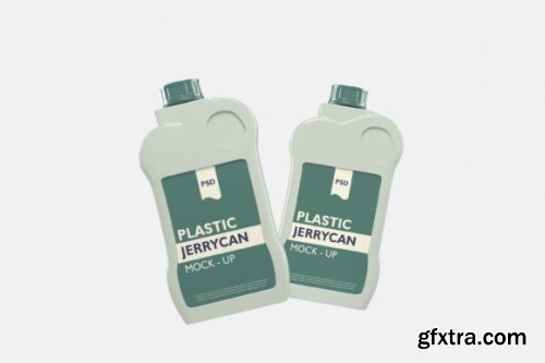 Plastic Jerrycan Mockup