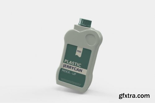 Plastic Jerrycan Mockup