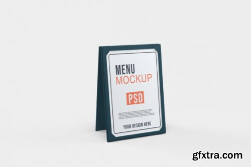 Table Menu Mockup