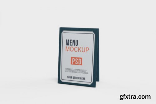 Table Menu Mockup