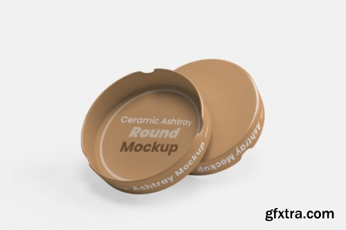 Ashtray Round Mockup