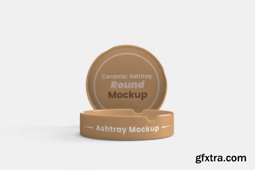 Ashtray Round Mockup