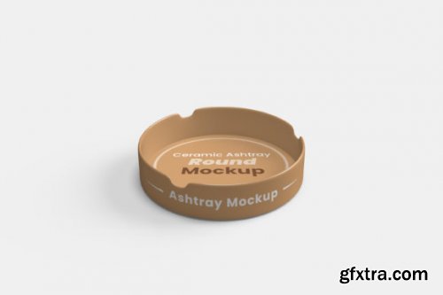 Ashtray Round Mockup