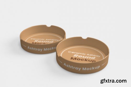 Ashtray Round Mockup