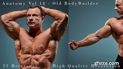 Cubebrush - Hector - Anatomy Vol 14 - Old BodyBuilder