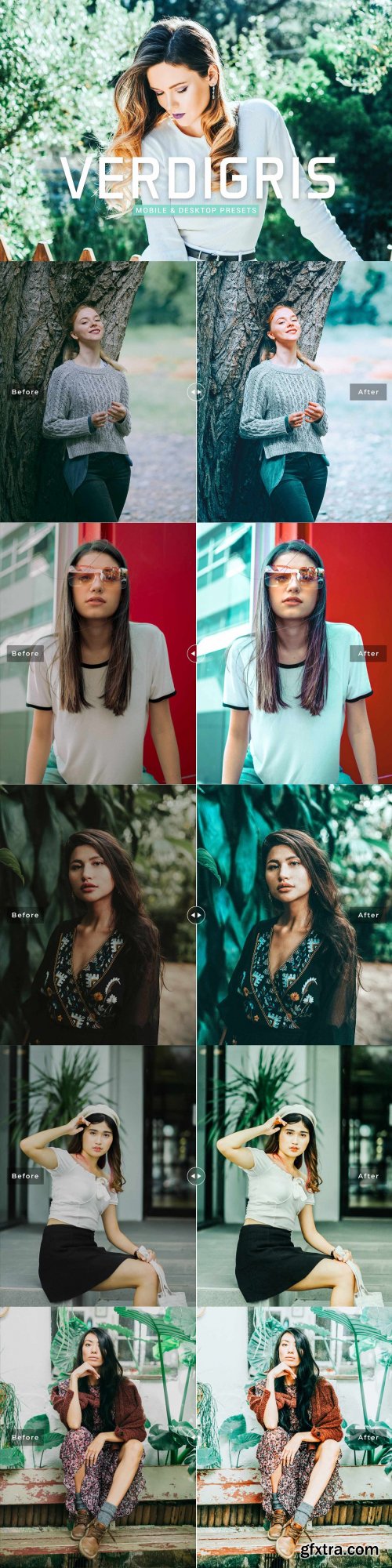 CreativeMarket - Verdigris Pro Lightroom Presets 6916714