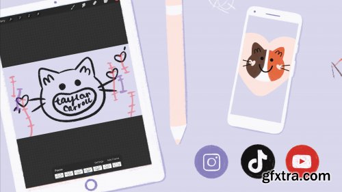  Animate Your Brand! Animation Templates in Procreate for Social Media