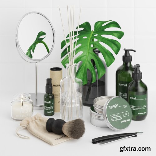 Meraki shaving Set