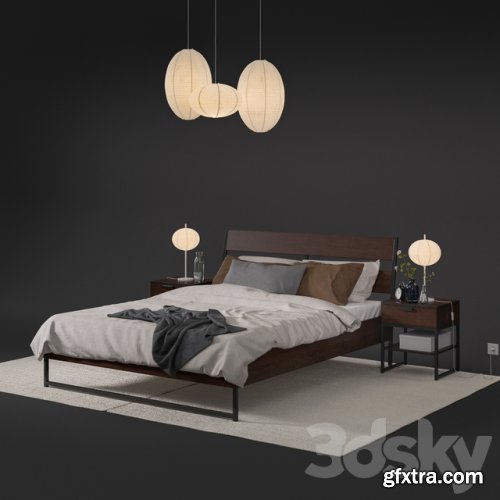 IKEA BED TRYSIL 