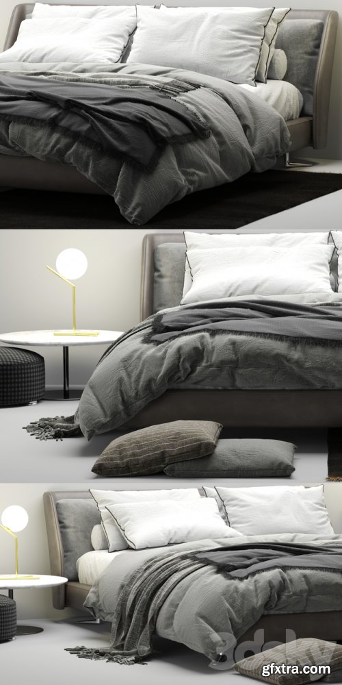 Minotti Spencer Bed