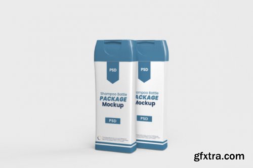 Shampoo Bottle Mockup