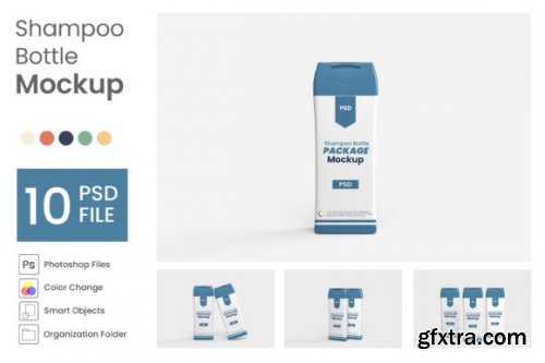 Shampoo Bottle Mockup