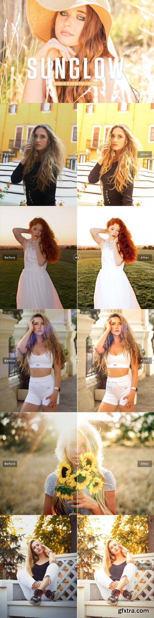 CreativeMarket - Sunglow Pro Lightroom Presets 6924922