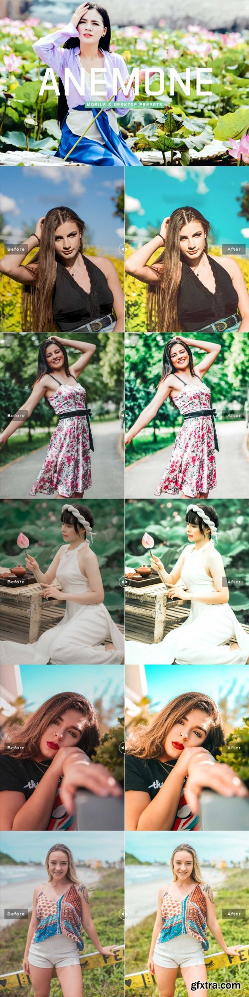 CreativeMarket - Anemone Pro Lightroom Presets 6925563