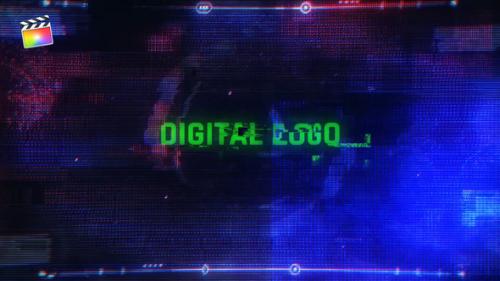 Videohive - Digital Logo Reveal - 35972816 - 35972816