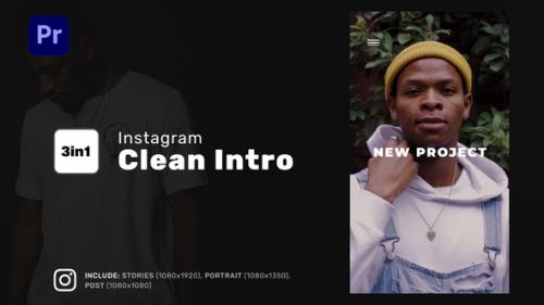 Videohive - Instagram Clean Intro for Premiere Pro - 35977522 - 35977522