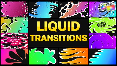 Videohive - Gradient Liquid Transitions | FCPX - 35982953 - 35982953