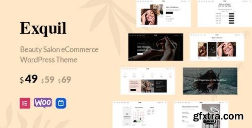 ThemeForest - Exquil v1.4.1 - Beauty Salon eCommerce Theme - 34403948 - NULLED