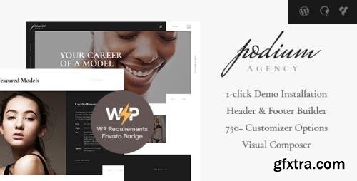 ThemeForest - Podium v1.1.4 - Fashion Model Agency WordPress Theme - 22137912