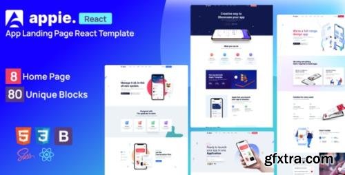ThemeForest - Appie v1.0 - React App Landing Page - 35069321