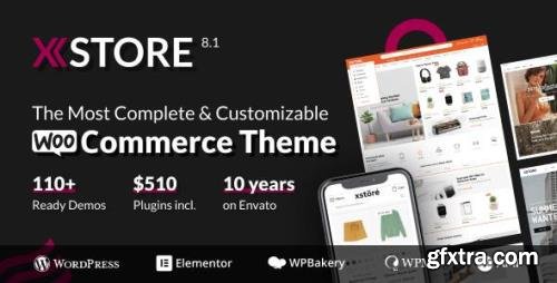 ThemeForest - XStore v8.0.12 - Multipurpose WooCommerce Theme - 15780546 - NULLED