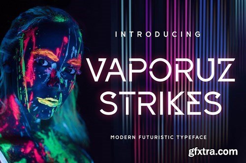 Vaporuz Strikes Font