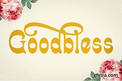 Goodbless Font