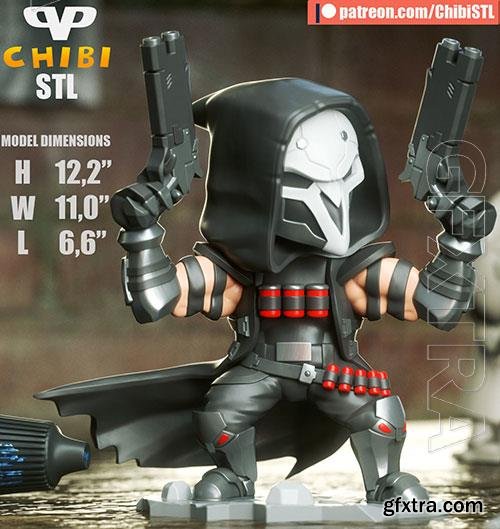 3DXM - Overwatch Reaper Chibi