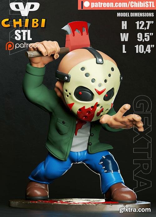 3DXM - Jason Voorhees Chibi