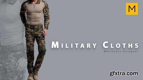 Military Cloths in Marvelous Designer