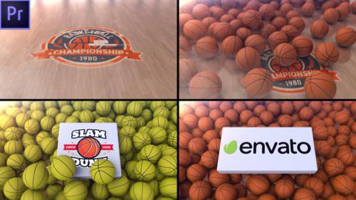 Videohive - Basketball Logo Sting - 35950384 - 35950384