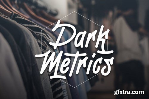 DarkMetrics Font