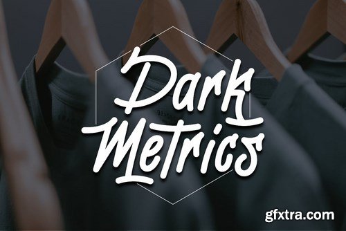 DarkMetrics Font