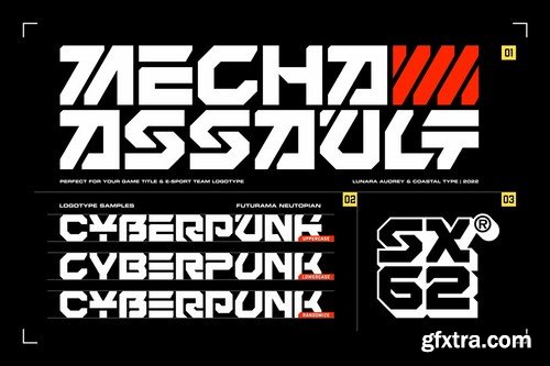 Super Giant Robot Font