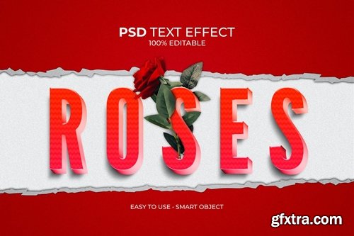 Roses Red Text Effect