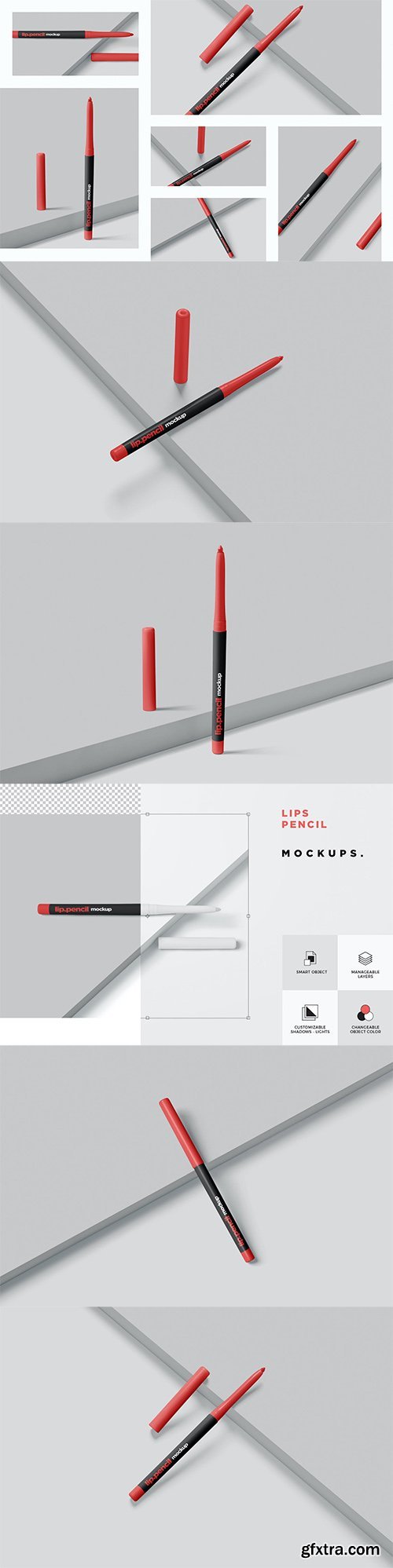 Lip Liner Mockups