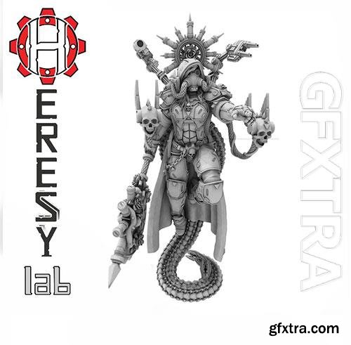 3D Print Models New Mechanicus Priest Domina