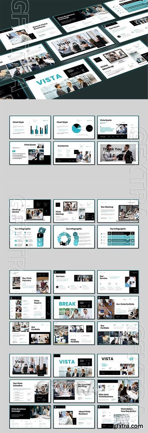 Vista - Business Presentation Powerpoint, Keynote and Google Slides Templates