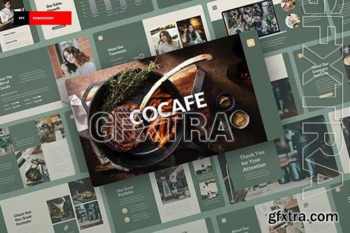 Cocafe - Food & Beverages Powerpoint, Keynote and Google Slides Templates