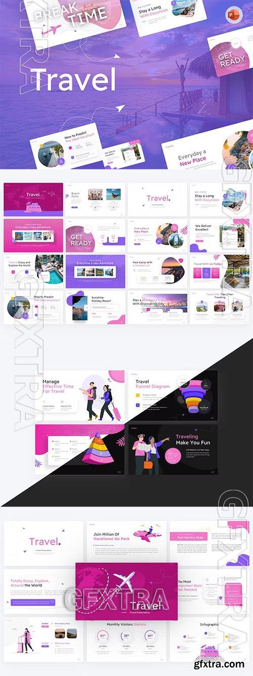 Travel Creative PowerPoint Template J4NLH65